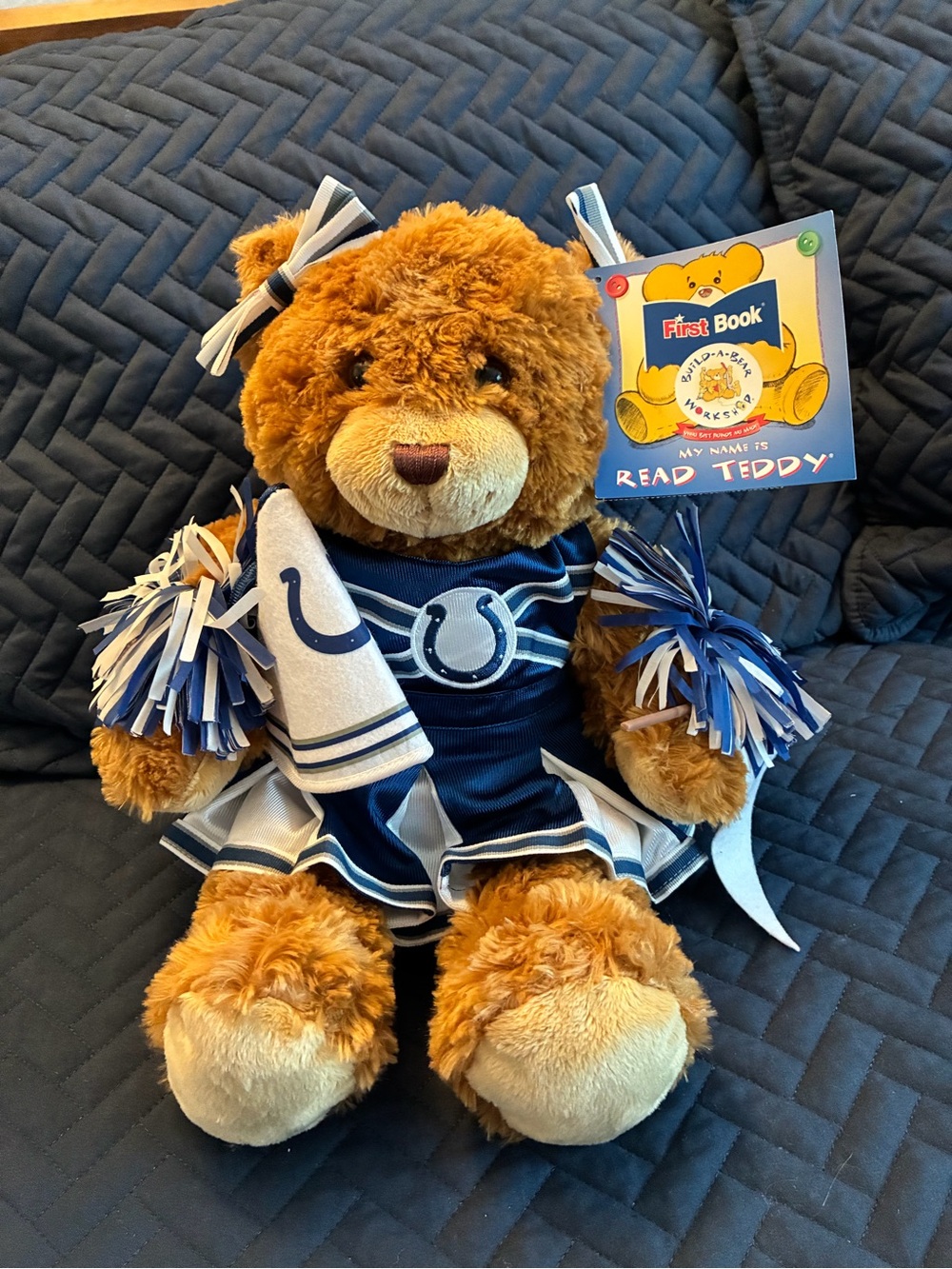 Build-A-Bear Indianapolis Colts Cheerleader Plush - Kids Toy